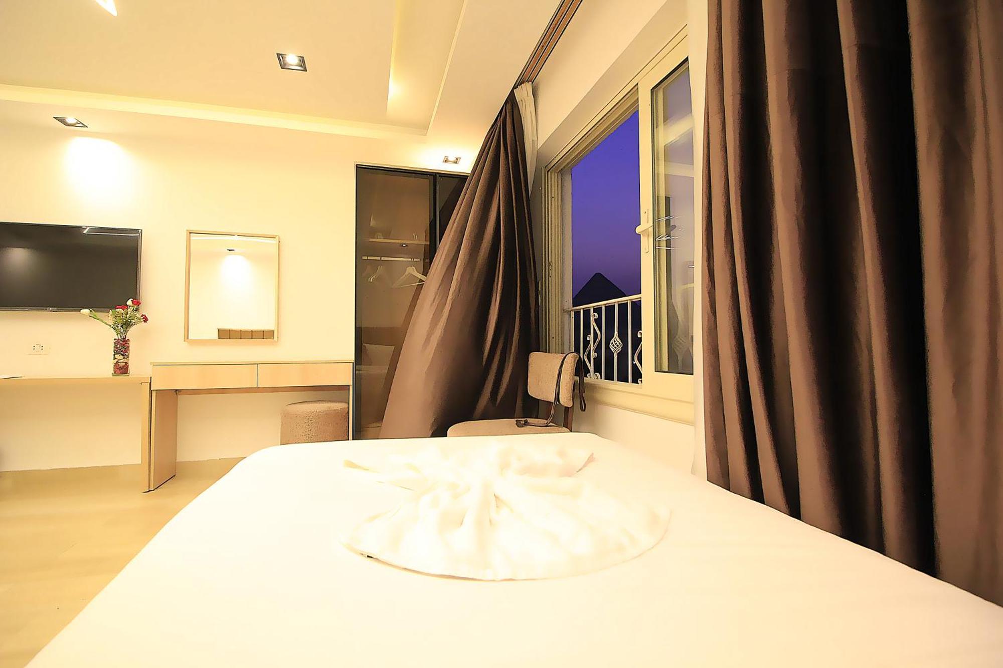 The Platinum Pyramid View Inn Kafret el-Gabal Exterior photo