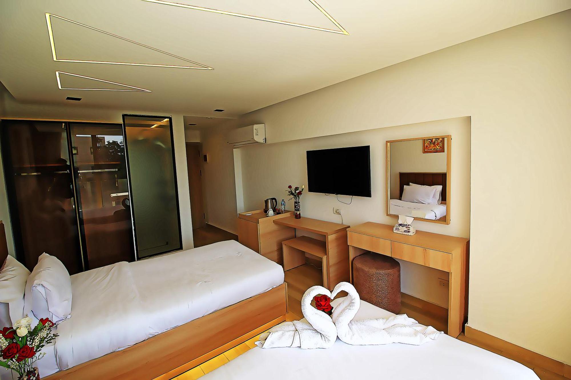 The Platinum Pyramid View Inn Kafret el-Gabal Exterior photo