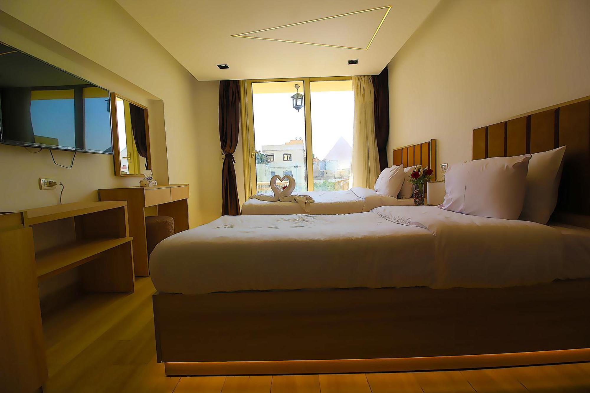 The Platinum Pyramid View Inn Kafret el-Gabal Exterior photo