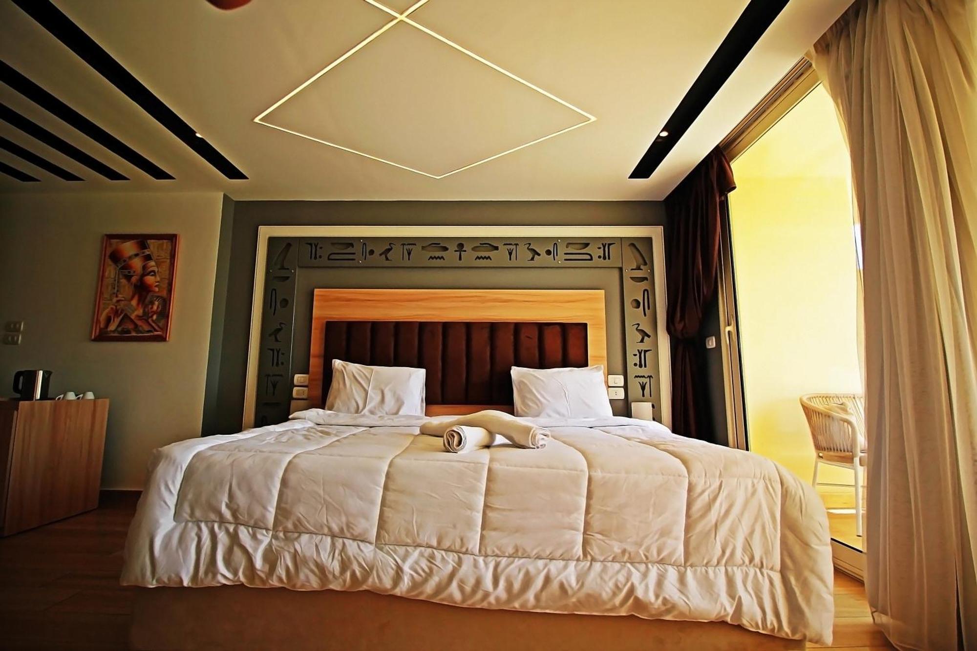 The Platinum Pyramid View Inn Kafret el-Gabal Exterior photo