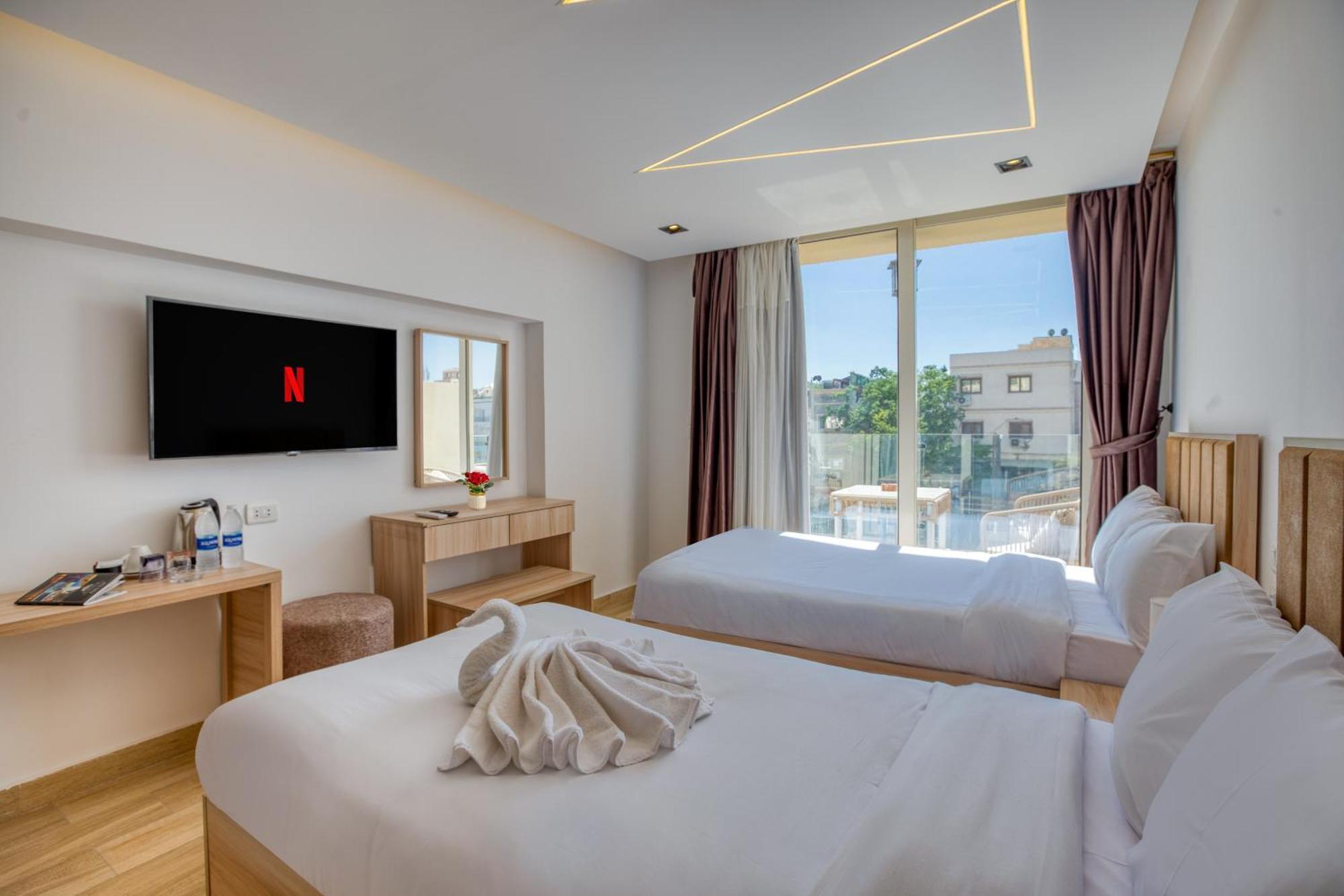The Platinum Pyramid View Inn Kafret el-Gabal Exterior photo