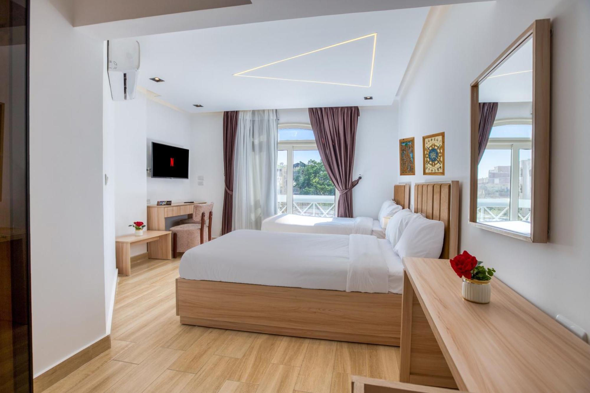 The Platinum Pyramid View Inn Kafret el-Gabal Exterior photo